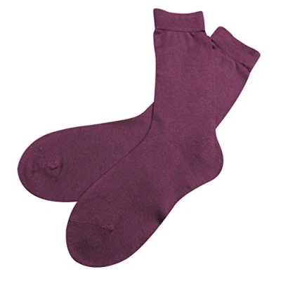 Image of Lady&#039;s Silk Socks Thermal Sock One Size (3 7) (Purple)