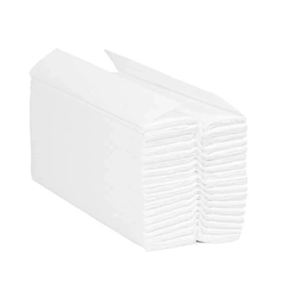 Image of Blake &amp; White PS1022 Purely Smile C Fold Hand Towel 2 Ply Case of 2400 Towels