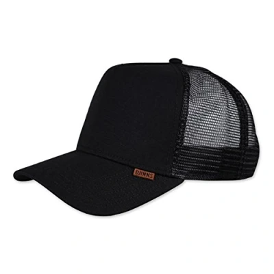 Image of Djinns Men Caps/Trucker Cap M Rib Stop High Black Adjustable