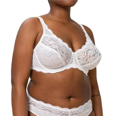 Image of Triumph Womens Amourette 300 W X Bra, White, 34D UK