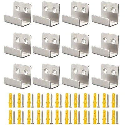 Image of 12pcs Ceramic Tile Display Bracket,wall Hooks Glass Wood Sample Display，heavy Duty Steel for Hanging Picture, Mirror, Canvas, Clothe.