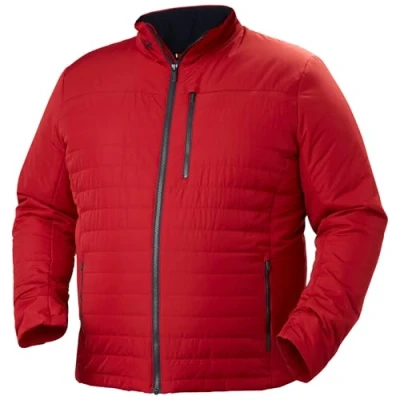 Image of Helly Hansen Men&#039;s Crew Insulator 2.0 Jacket, Red, M UK