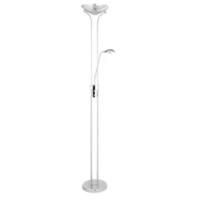 Image of LED 1 Light Mother &amp; Child Lamp Chrome
