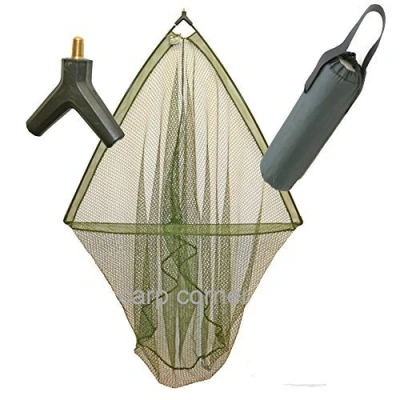 Image of 42&quot; Inch Carp Pike Specimen Fishing Landing Net With Spreader Block Plus Float