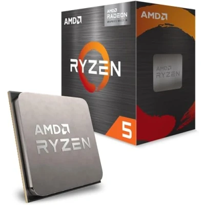 Image of AMD Ryzensets 5 5600GT processor (integrated Radeon Graphics, 6 cores/12 threads, 65W DTP, AM4 Socket, Cache 19MB, up to 4,6Ghz max boost, with wraith stealth cooler)