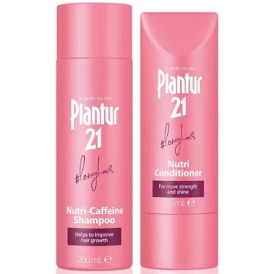 Image of Plantur 21#longhair 200ml Shampoo and 175ml Conditioner Set for Long Brilliant Hair Improves Growth Repairs Stressed No Silicones