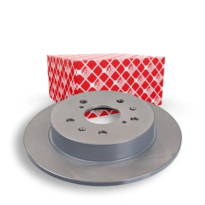 Image of 5561180J01, 5561180J10, 5561180J11 Brake disc FEBI BILSTEIN 108609 Rear Axle 278mm 9mm 5 Hole 114,3mm solid Coated SUZUKI: SWIFT 3, SX4 I Hatchback
