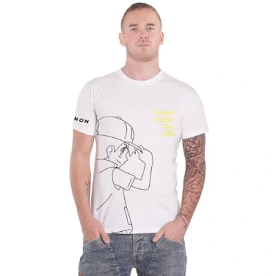 Image of Pokémon Ash Men&#039;s Boys&#039; Short Sleeved T Shirt, White, XXL