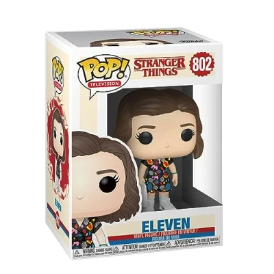 Image of Funko POP! Vinyl: Television: Stranger Things: Eleven In Mall Outfit Collectable Vinyl Figure Gift Idea Official Merchandise Toys for Kids &amp; Adults TV Fans Model Collectors