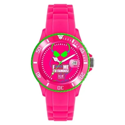 Image of Ice Watch Unisex Quartz with 43mm Pink Dial Analogue Display and Silicone Strap FM.SS.FPH.U.S