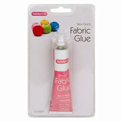 Image of MUCHO Fabric Glue, Extra Strong, Hemming,Quick Bond,Textile Adhesive,Sew,Material,50ml