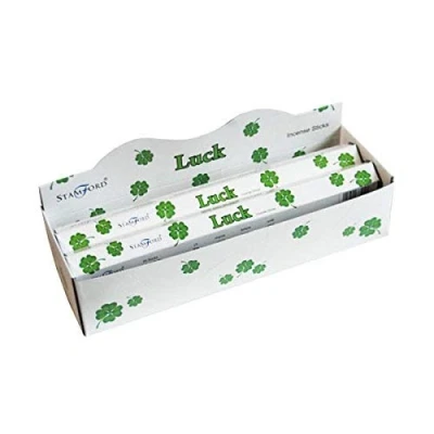 Image of STAMFORD INC. 37515 Luck Incense Sticks, 20 Sticks x 6 Packs