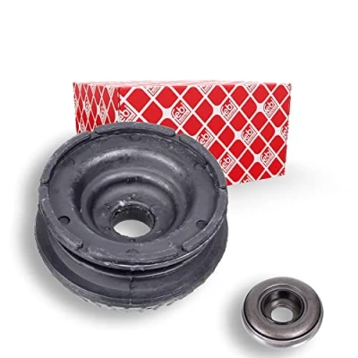 Image of 1013794, 1013794S, 1013794S1 Top strut mount FEBI BILSTEIN 09181 Front Axle with ball bearing Elastomer FORD: FIESTA 4, KA Hatchback