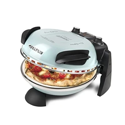 Image of G3 Ferrari Delizia Countertop Oven, cool blue, 0.6 kg, 1200 watts, Stainless Steel