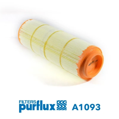 Image of PC3298E Air Filter PURFLUX A1093 335mm 105mm Insert MERCEDES BENZ: A Class