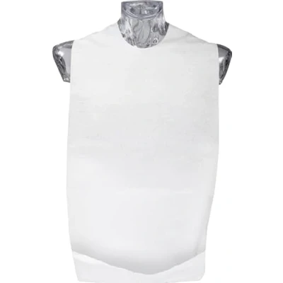 Image of ABENA Disposable Bibs For Adults Pack Of 100 Adult Men And Women Our Bib With Reversible Pocket Measures 70x37cm Clothing Protectors Tape Applicators