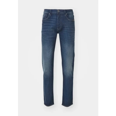 Image of G Star Men&#039;s 3301 Slim Jeans, blue (worker faded 51001 A088 A888), 40W / 34L