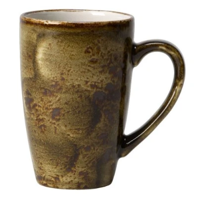 Image of Steelite Craft Quench Mug 10oz / 280ml Coffee Cup, Tea Cappuccino Mugs, Cups… (Pack of 1, Brown)