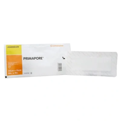 Image of Primapore 99XX0147 Dressing Pad, 20cm x 10cm, Pack of 20