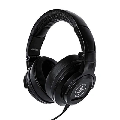Image of Mackie MC 250 Professional Over Ear Closed Back Headphones With 50mm Transducers for Studio Monitoring, DJs, Content Creation and Home Listening