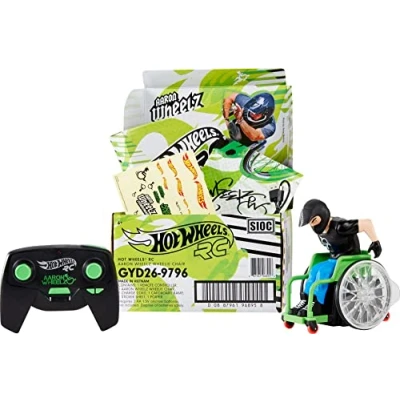 Image of Hot Wheels GYD26 R/C Wheelz Stuntin’ Remote Controlled Toys, Multicolor