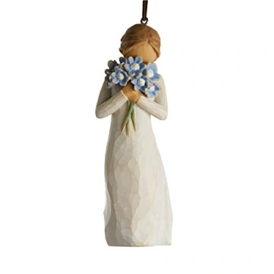 Image of Willow Tree Forget Me Not Hanging Ornament