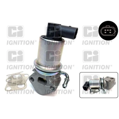 Image of 036131503R, 036131503T EGR valve QUINTON HAZELL XEGR83 Electric VOLKSWAGEN: Golf 5, Caddy 3, 4, SKODA: Octavia II Hatchback, Fabia I Hatchback