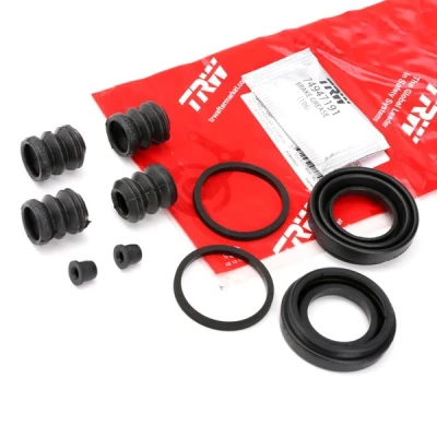 Image of 8D0698671 Brake Caliper Repair Kit TRW SP8980 with rubber bellow 38mm VOLKSWAGEN: GOLF 5, Transporter 4, 6, SEAT: Arona, Leon III Hatchback