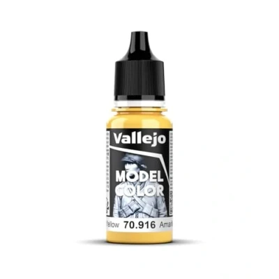 Image of Vallejo Model Color 17 ml Acrylic Paint Sand Yellow