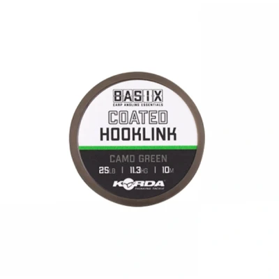 Image of Korda Basix Coated hooklink 25lb/11,3kg (10m) Carp material