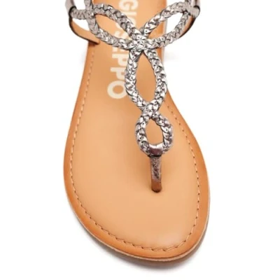 Image of GIOSEPPO Women&#039;s Merignas Sandal, Lead, 7.5 UK