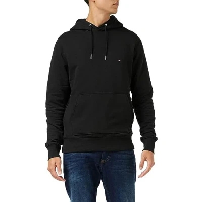 Image of Tommy Hilfiger Men 1985 Hoodie, Black (Black), S