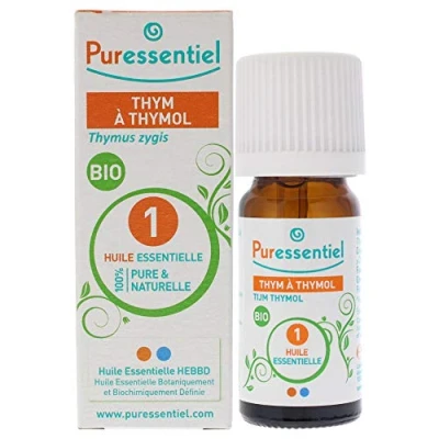 Image of Puressentiel Organic Essential Oil Thyme Thymol For Unisex 0.17 oz