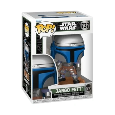 Image of Funko Pop! Star Wars: FL Jango Fett Unmasked Collectable Vinyl Figure Gift Idea Official Merchandise Toys for Kids &amp; Adults Movies Fans Model Collectors and Display