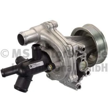 Image of 1719128, 1805484, 1900052, 2460320, BK3Q8A558GB Water pump PIERBURG 7.02708.04.0 with pipe socket Mechanical FORD: Ranger Mk3