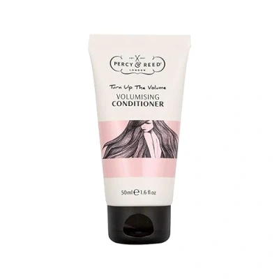Image of Percy &amp; Reed Turn Up The Volume Volumising Conditioner Adds Weightless To Thin Fine Hair Fuller and Thicker Hair. Free From Gluten, Silicones, Sulphates Parabens. Heat Protection 50ml