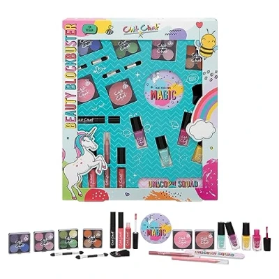 Image of Chit Chat Beauty Blockbuster Eyes Lips &amp; Nails Girls Makeup Gift Set
