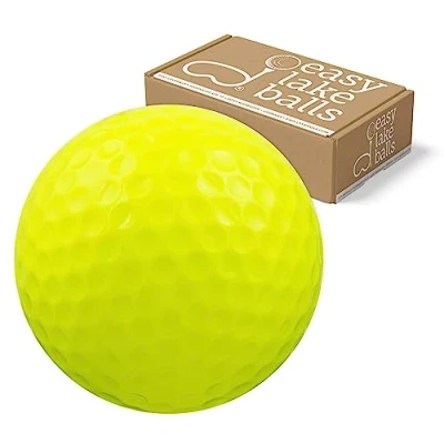 Image of 50 yellow mixed lake balls quality / AAA, golf