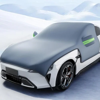 Image of YZQSWCX Car Windscreen Snow Cover for KIA XCeed/Xceed Plug in Hybrid 2019 2020 2021 2022 2023 2024 2025, All Weather Ice Protection Foils Anti frost Sunshade Accessories