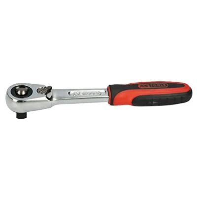 Image of KS TOOLS 920.1416 Mini Reversible Ratchet 72 Teeth 1/4&quot; Ultimate L.115mm