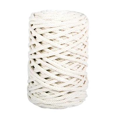 Image of Rayher Braidy Recycling Yarn for Craft, 42010104, 4mm, approx. 65m, Ivory
