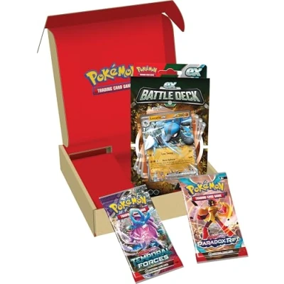 Image of Pokémon TCG: Lucario ex Battle Deck &amp; 2 Booster Bundle (Ready to Play 60 Card Deck)