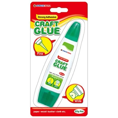 Image of White PVA Craft Glue 60g Bottle in Blister Pack