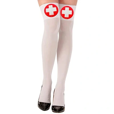 Image of thigh Highs Nurse Accessory for Sexy Lingerie Stockings Fancy Dress