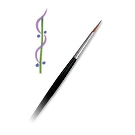 Image of Langnickel Royal Knight Liner Brush Artist Paint single