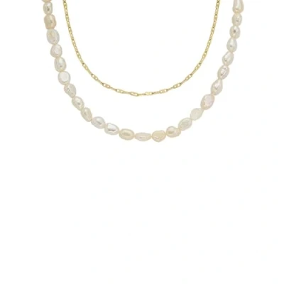 Image of Fossil JF04728710 Women&#039;s Necklace Heritage Gold Stainless Steel, Length: 406mm+50mm, Width: 4.5mm, Height: 4mm, No Gemstone