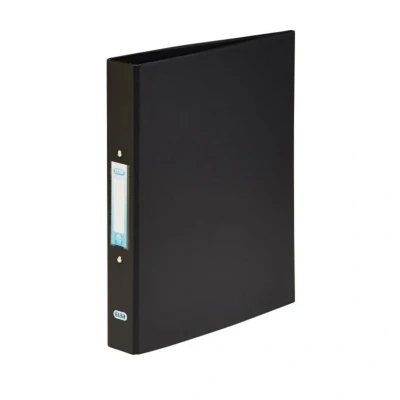 Image of Elba 25mm 2 O Ring Binder A4 Black (10 Pack) 400001512