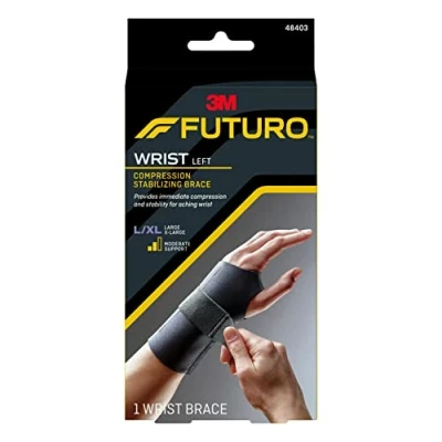 Image of Futuro Energizing Wrist Support, Left Hand, Large/Extra Large