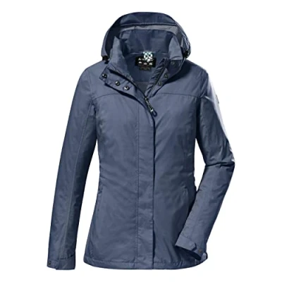 Image of Killtec Women&#039;s Kos 131 Wmn Jacket Functional with Removable Hood Waterproof