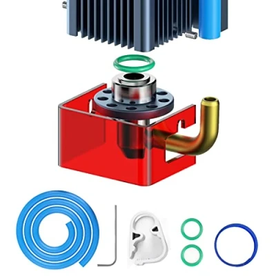 Image of SCULPFUN S9 Air Assist Kit (Without Pump), High Speed Full Metal Nozzle with 2M Pipe for Upgrading Laser Engraver and Cutter, Engraving Machine Accessory